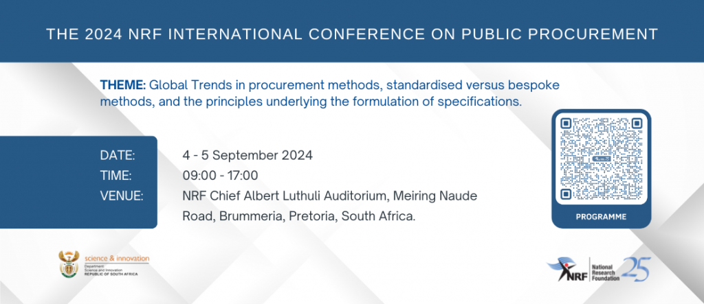The 2024 NRF International Conference on Public Procurement – National ...