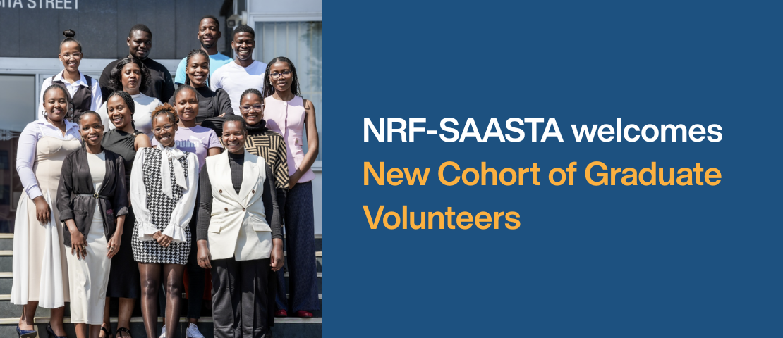 NRF-SAASTA welcomes new cohort of graduate volunteers
