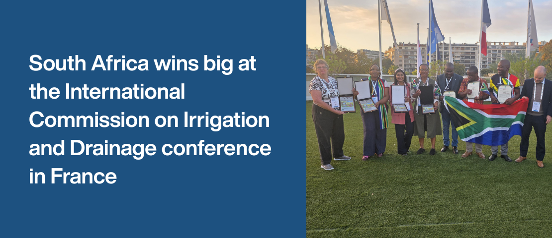 South Africa wins big at the International Commission on Irrigation and Drainage conference in France